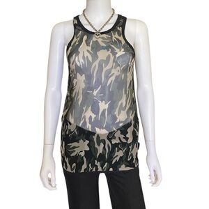 ☀️SUMMER SALE☀️Blue Line- Camo Tank Top